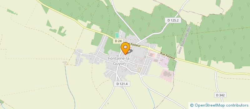 localisation de l'entreprise MONSIEUR ANTHONY DAVID à FONTAINE-LA-GUYON