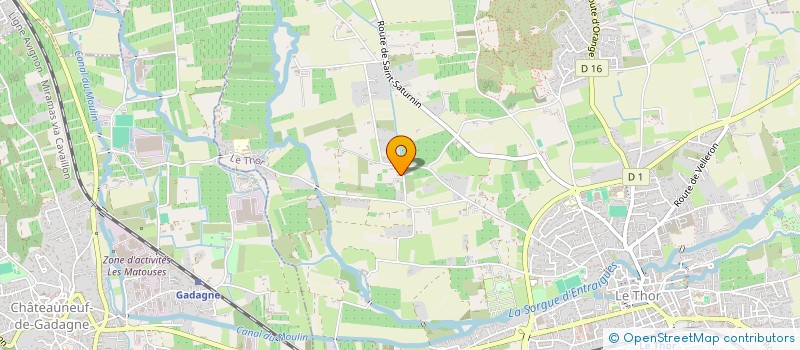 localisation de l'entreprise MONSIEUR ANTHONY DAWID MICAUX  LE THOR