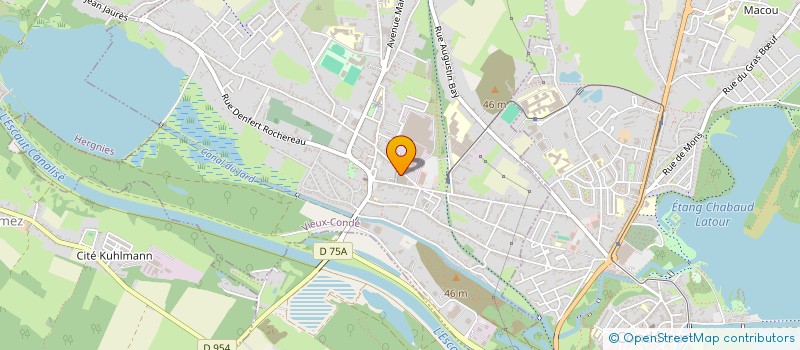 localisation de l'entreprise MONSIEUR ANTHONY DAYEZ  VIEUX-CONDE