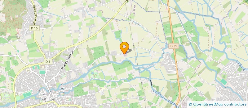 localisation de l'entreprise MONSIEUR ANTHONY DE ALMEIDA PEREIRA  LE THOR