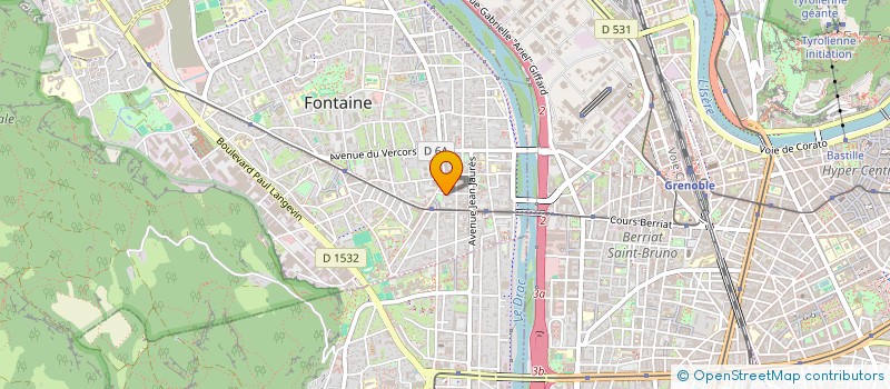 localisation de l'entreprise MONSIEUR ANTHONY DE BENEDITTIS  FONTAINE