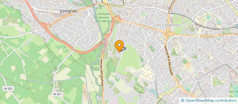 localisation de l'entreprise MONSIEUR ANTHONY DE JESUS à MONTPELLIER