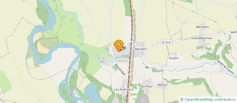 localisation de l'entreprise MONSIEUR ANTHONY DE LANUX  CRECHY