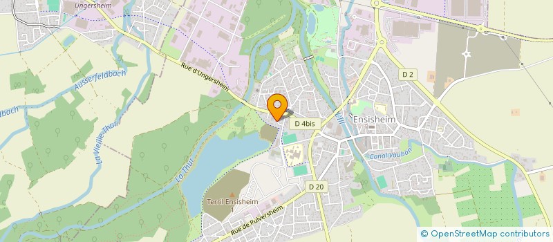 localisation de l'entreprise MONSIEUR ANTHONY DE OLIVEIRA  ENSISHEIM