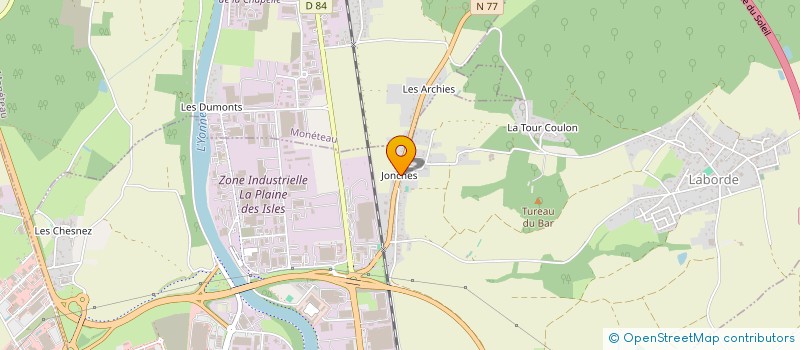 localisation de l'entreprise MONSIEUR ANTHONY DE OLIVEIRA SILVA à AUXERRE