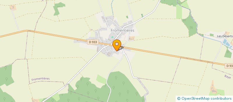 localisation de l'entreprise MONSIEUR ANTHONY DE SENA  FROMENTIERES