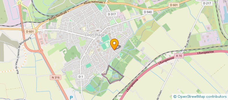 localisation de l'entreprise MONSIEUR ANTHONY DEBOES  LOON-PLAGE