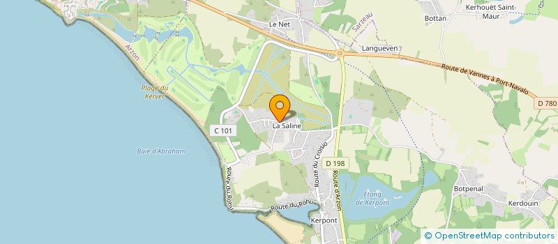 localisation de l'entreprise MONSIEUR ANTHONY DECARSIN  SAINT-GILDAS-DE-RHUYS