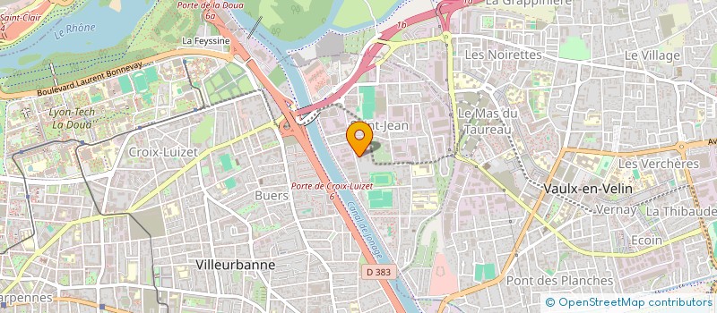 localisation de l'entreprise MONSIEUR ANTHONY DECES  VILLEURBANNE