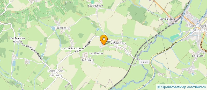 localisation de l'entreprise MONSIEUR ANTHONY DECHAUME  SAINT-JEAN-DE-TREZY