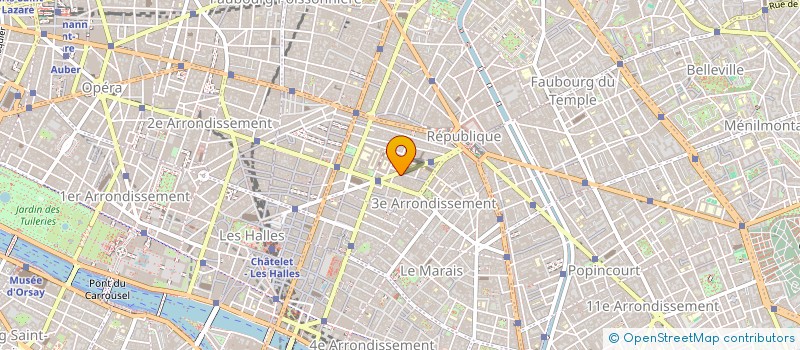 localisation de l'entreprise MONSIEUR ANTHONY DECHAUX  PARIS