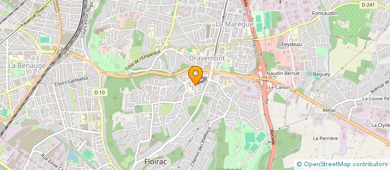 localisation de l'entreprise MONSIEUR ANTHONY DECLE  FLOIRAC