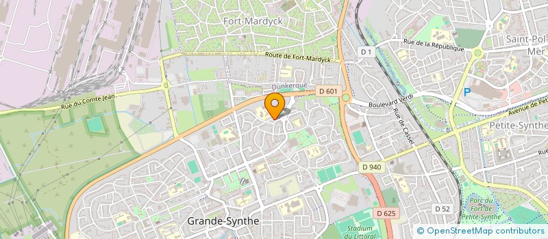 localisation de l'entreprise MONSIEUR ANTHONY DECLERCQ  LOON-PLAGE