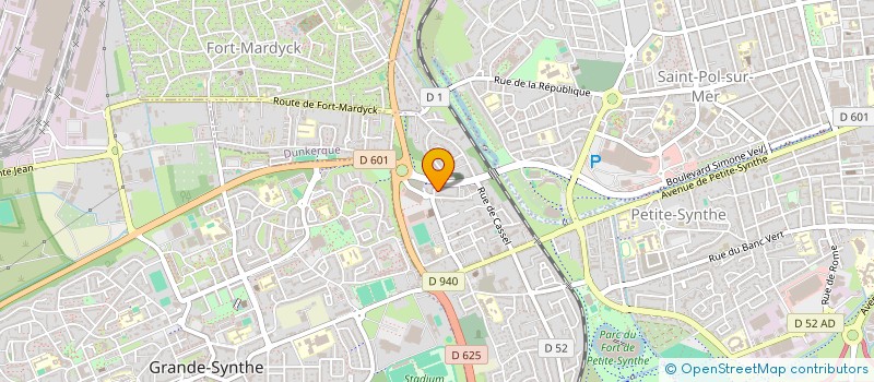 localisation de l'entreprise MONSIEUR ANTHONY DECLUNDER à DUNKERQUE