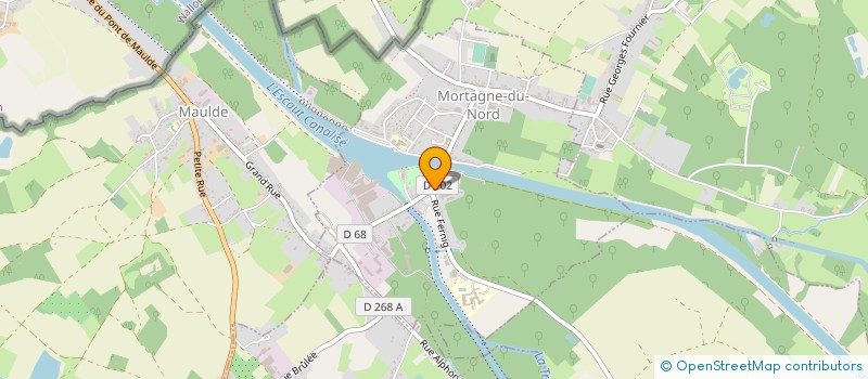 localisation de l'entreprise MONSIEUR ANTHONY DECOBECQ  MORTAGNE-DU-NORD