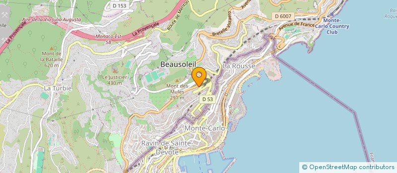 localisation de l'entreprise MONSIEUR ANTHONY DEFFRENNE  BEAUSOLEIL