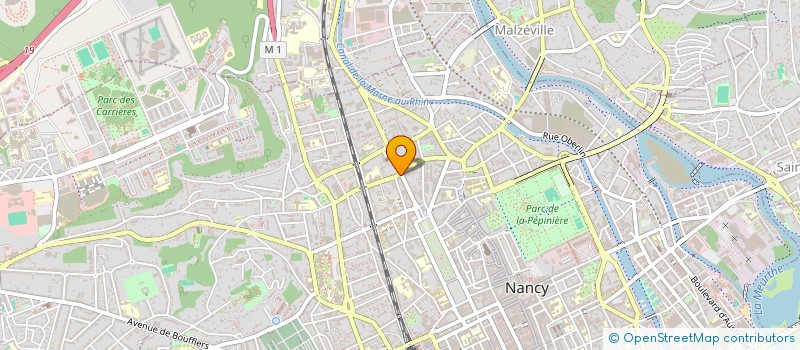 localisation de l'entreprise MONSIEUR ANTHONY DEFLIN  NANCY