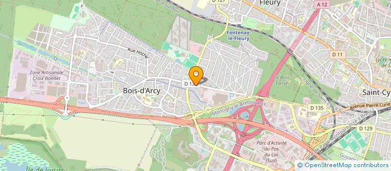 localisation de l'entreprise MONSIEUR ANTHONY DEFOSSE à BOIS-D'ARCY