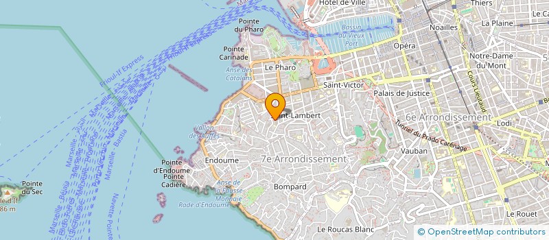 localisation de l'entreprise MONSIEUR ANTHONY DEL CITTADINO  MARSEILLE