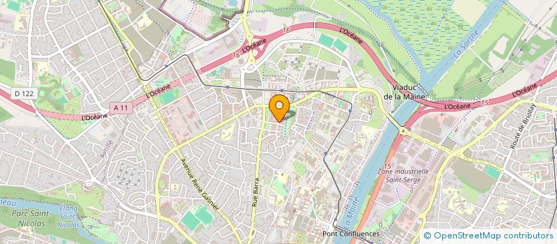 localisation de l'entreprise MONSIEUR ANTHONY DELACROIX  ANGERS