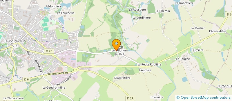 localisation de l'entreprise MONSIEUR ANTHONY DELAHAYES à LE POIRE-SUR-VIE