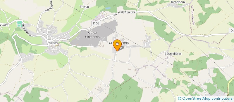 localisation de l'entreprise MONSIEUR ANTHONY DELAPORTE  ARTAS