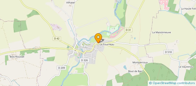 localisation de l'entreprise MONSIEUR ANTHONY DELAUNAY à ESSAY