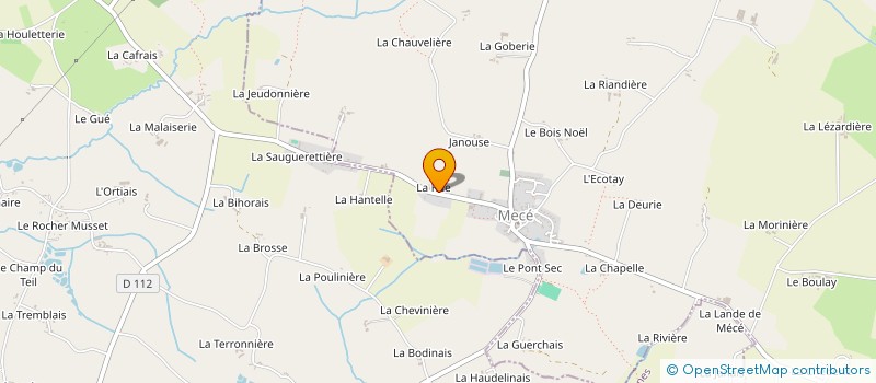 localisation de l'entreprise MONSIEUR ANTHONY DELEURME  MECE