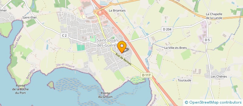 localisation de l'entreprise MONSIEUR ANTHONY DELGADO  CHATEAUNEUF-D'ILLE-ET-VILAINE