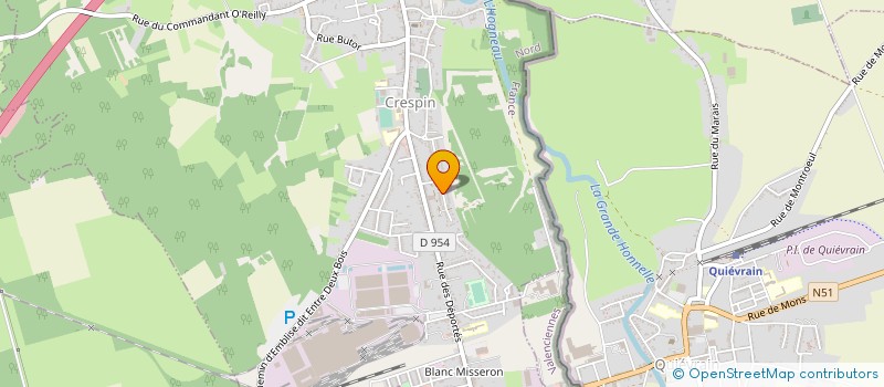 localisation de l'entreprise MONSIEUR ANTHONY DELHAIE  FRESNES