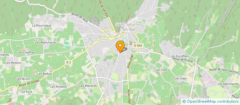 localisation de l'entreprise MONSIEUR ANTHONY DELLA LONGA  SAINT-SATURNIN-LES-APT