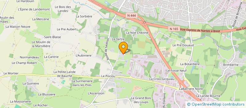 localisation de l'entreprise MONSIEUR ANTHONY DELORME à COUERON