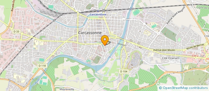 localisation de l'entreprise MONSIEUR ANTHONY DELPONT à CARCASSONNE