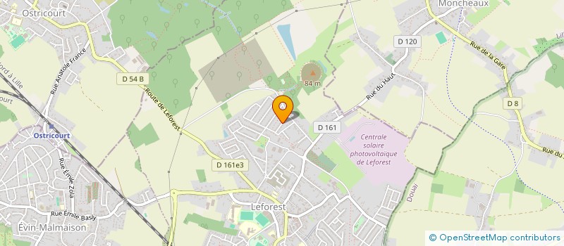 localisation de l'entreprise MONSIEUR ANTHONY DELSINNE  LEFOREST