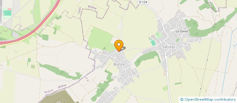 localisation de l'entreprise MONSIEUR ANTHONY DEMARIA  SATOLAS-ET-BONCE