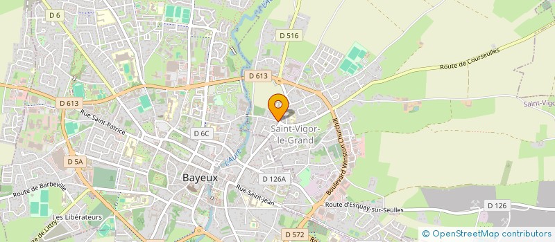 localisation de l'entreprise MONSIEUR ANTHONY DENIS  SAINT-VIGOR-LE-GRAND