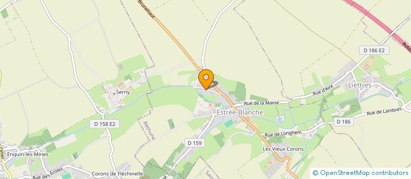 localisation de l'entreprise MONSIEUR ANTHONY DENIS  ESTREE-BLANCHE