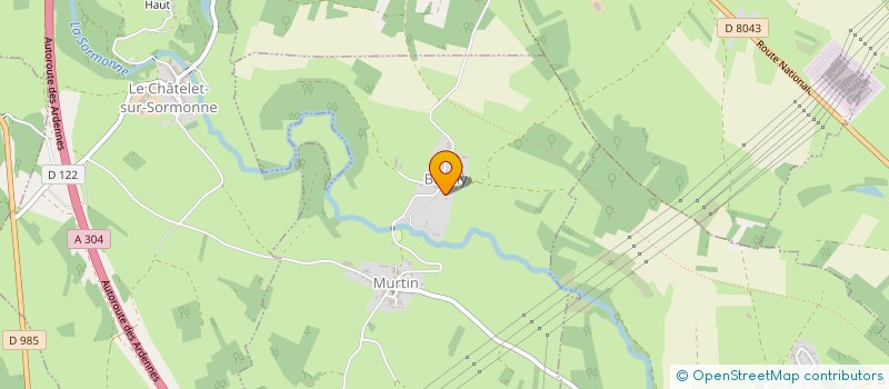 localisation de l'entreprise MONSIEUR ANTHONY DENIS  MURTIN-ET-BOGNY