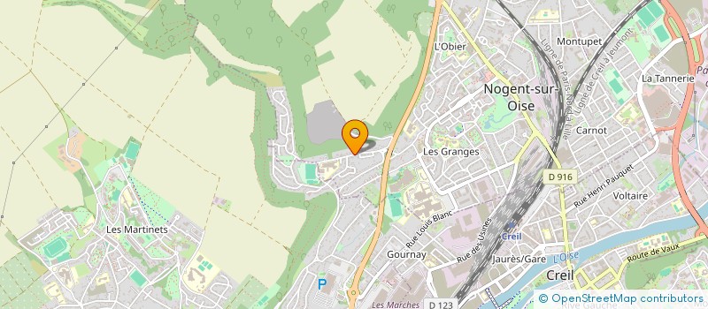 localisation de l'entreprise MONSIEUR ANTHONY DEPAIFVE  NOGENT-SUR-OISE