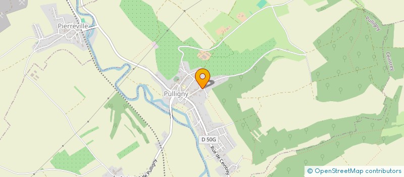 localisation de l'entreprise MONSIEUR ANTHONY DEPRE  PULLIGNY