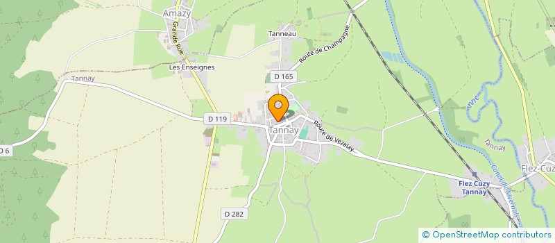 localisation de l'entreprise MONSIEUR ANTHONY DERCOURT  TANNAY