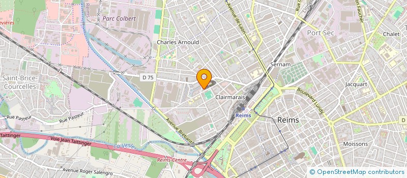 localisation de l'entreprise MONSIEUR ANTHONY DESANLIS  REIMS