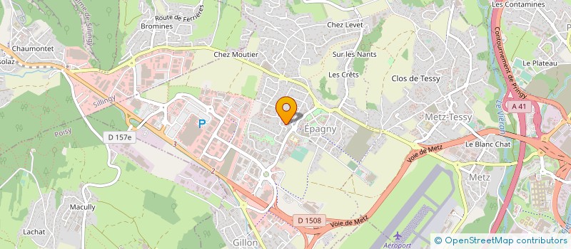 localisation de l'entreprise MONSIEUR ANTHONY DESBIOLLES  EPAGNY METZ-TESSY