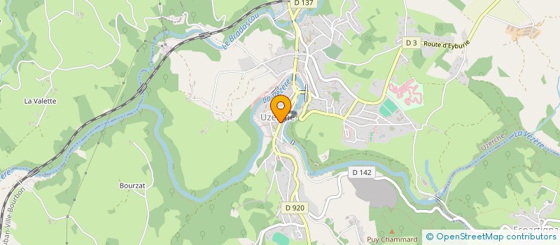 localisation de l'entreprise MONSIEUR ANTHONY DESBORDES  UZERCHE