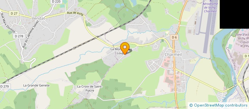 localisation de l'entreprise MONSIEUR ANTHONY DESBOURDIER  CHARMEIL