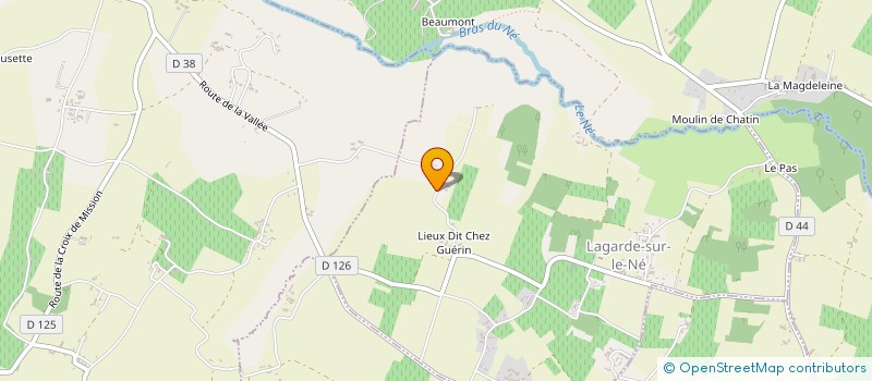 localisation de l'entreprise MONSIEUR ANTHONY DESGRANGES à LAGARDE-SUR-LE-NE