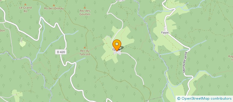 localisation de l'entreprise MONSIEUR ANTHONY DESORMIERE  CHATEL-MONTAGNE