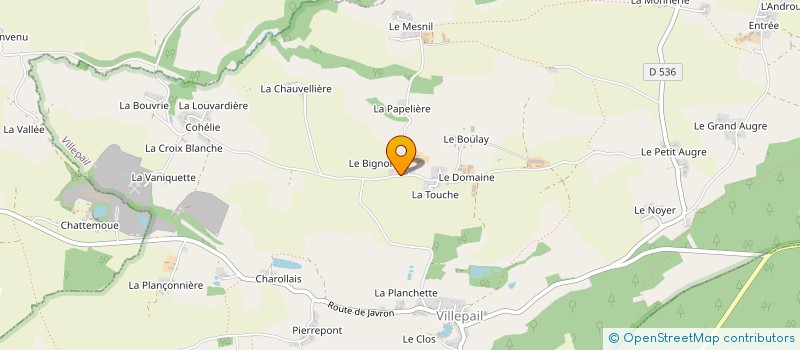 localisation de l'entreprise MONSIEUR ANTHONY DESSARTHE  VILLEPAIL