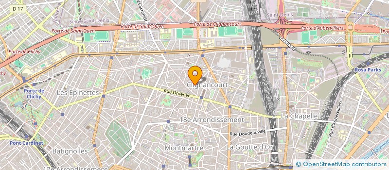 localisation de l'entreprise MONSIEUR ANTHONY DETRIER  PARIS