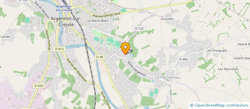 localisation de l'entreprise MONSIEUR ANTHONY DEVANT à LE PECHEREAU